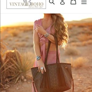 Vintage Boho Louis Vuitton handbag